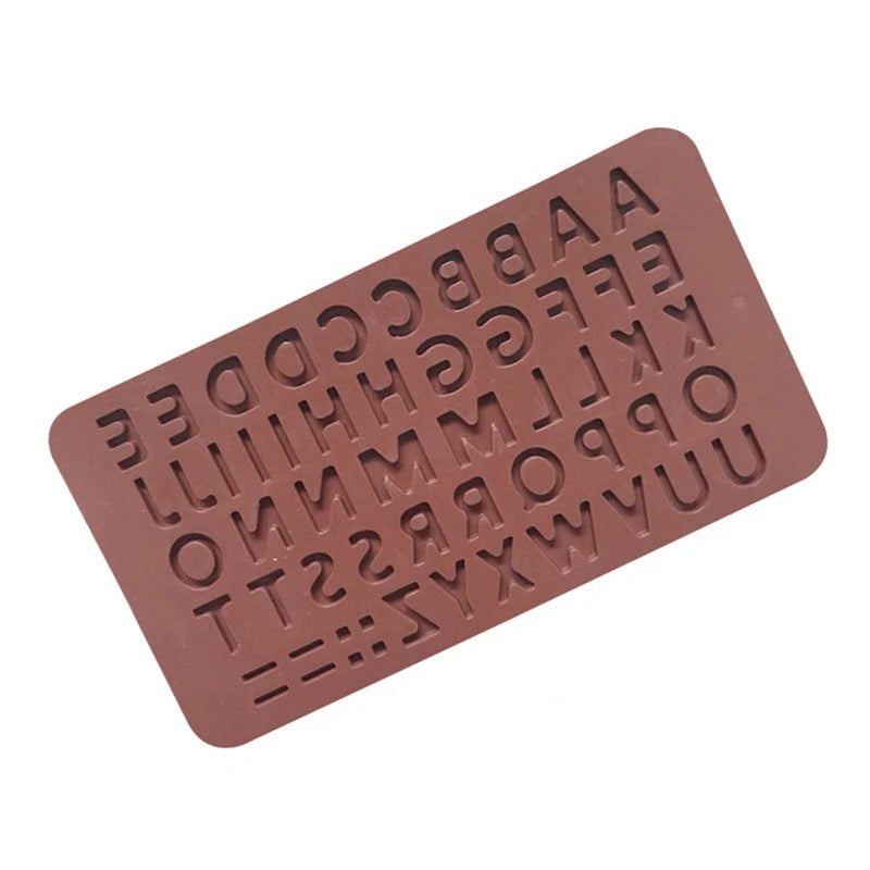 Alphabet Mould – The Baker’s Plug