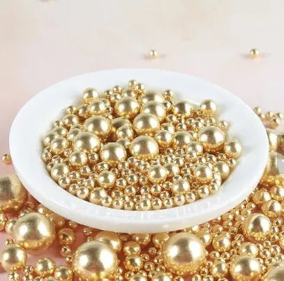 Metallic Sugar Beads