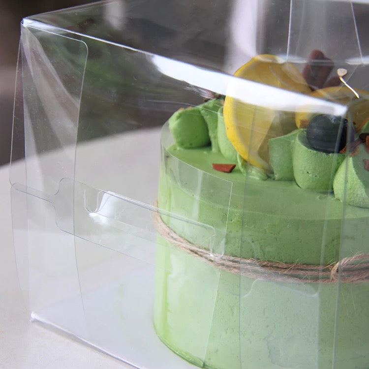 Mini Transparent Cake Box (13x13x11cm)