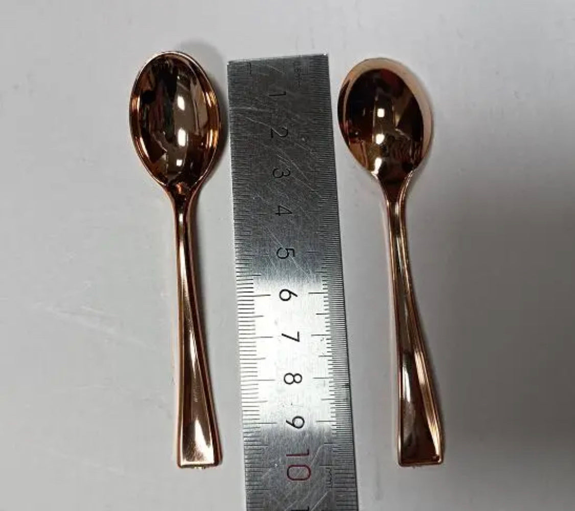 Mini Gold Spoons