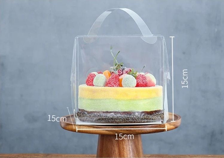 Mini Transparent Cake Box